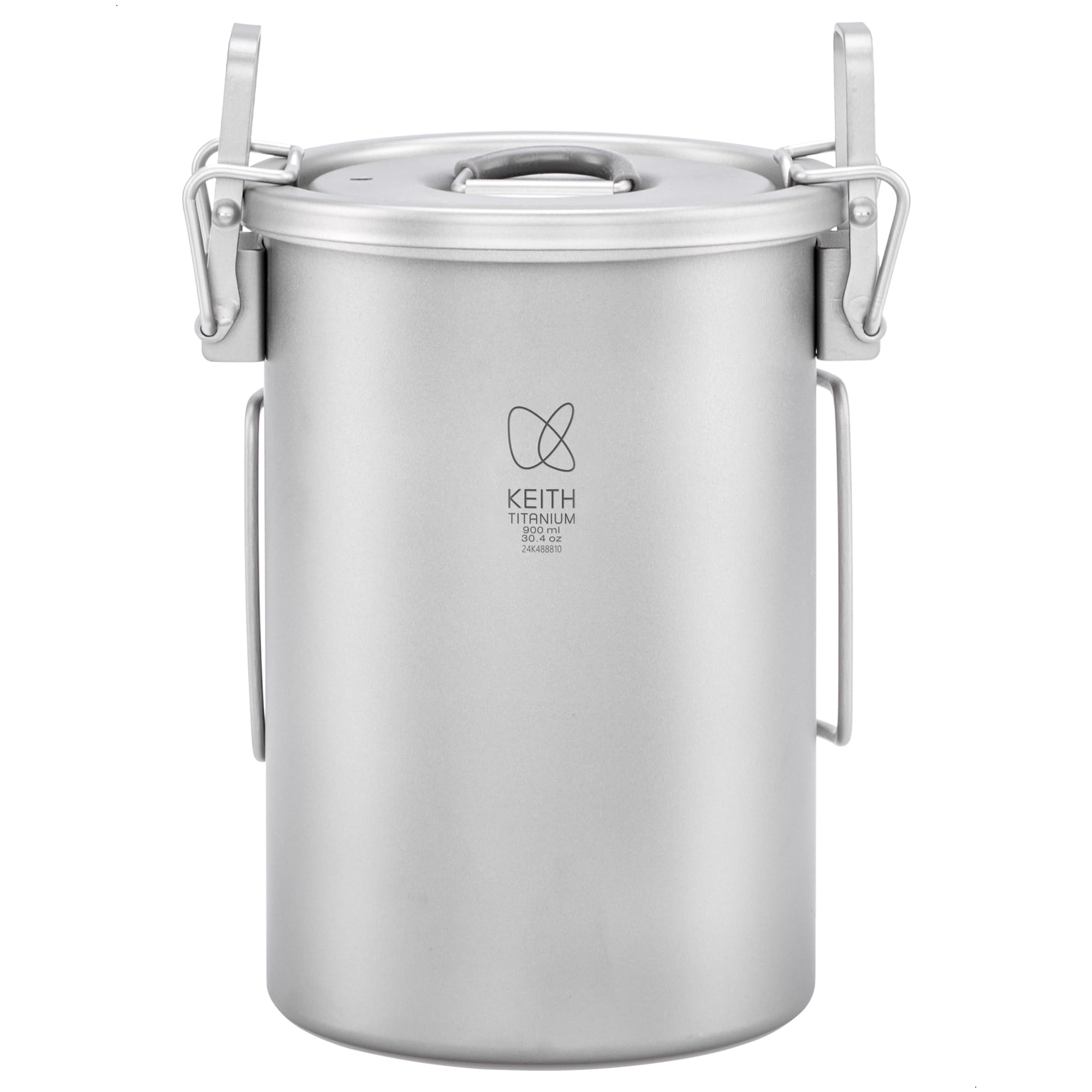 Amazon.co.jp: KEITH 純チタン クッカー 900ml 食器 超軽量頑丈耐久 直